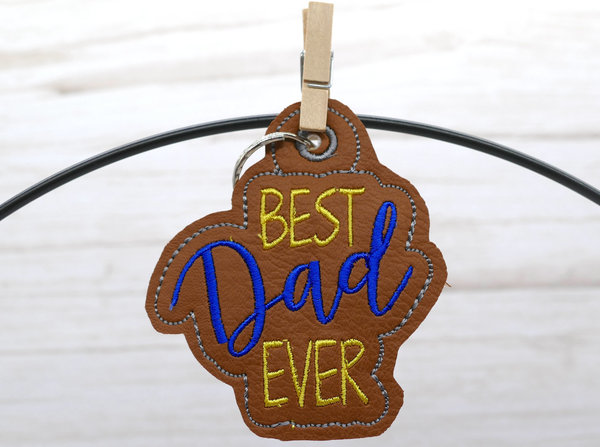 Schlüsselanhänger ★ Best Dad Ever - Vatertag ★